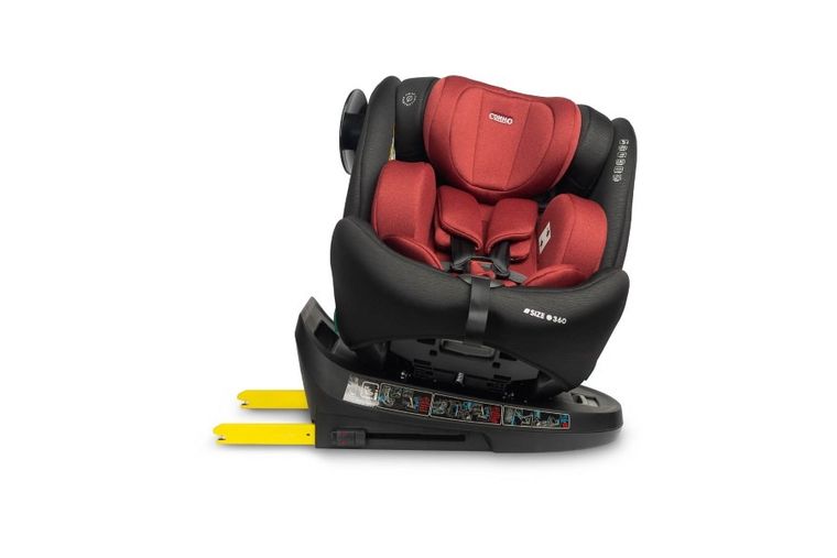 Caretero, Commo i-Size, scaun auto, 40-150 cm, Burgundy