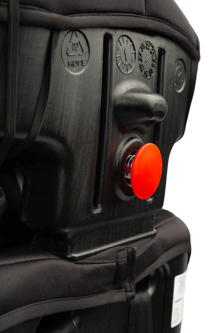 Caretero, Falcon i-Size, scaun auto, negru, 76-150 cm