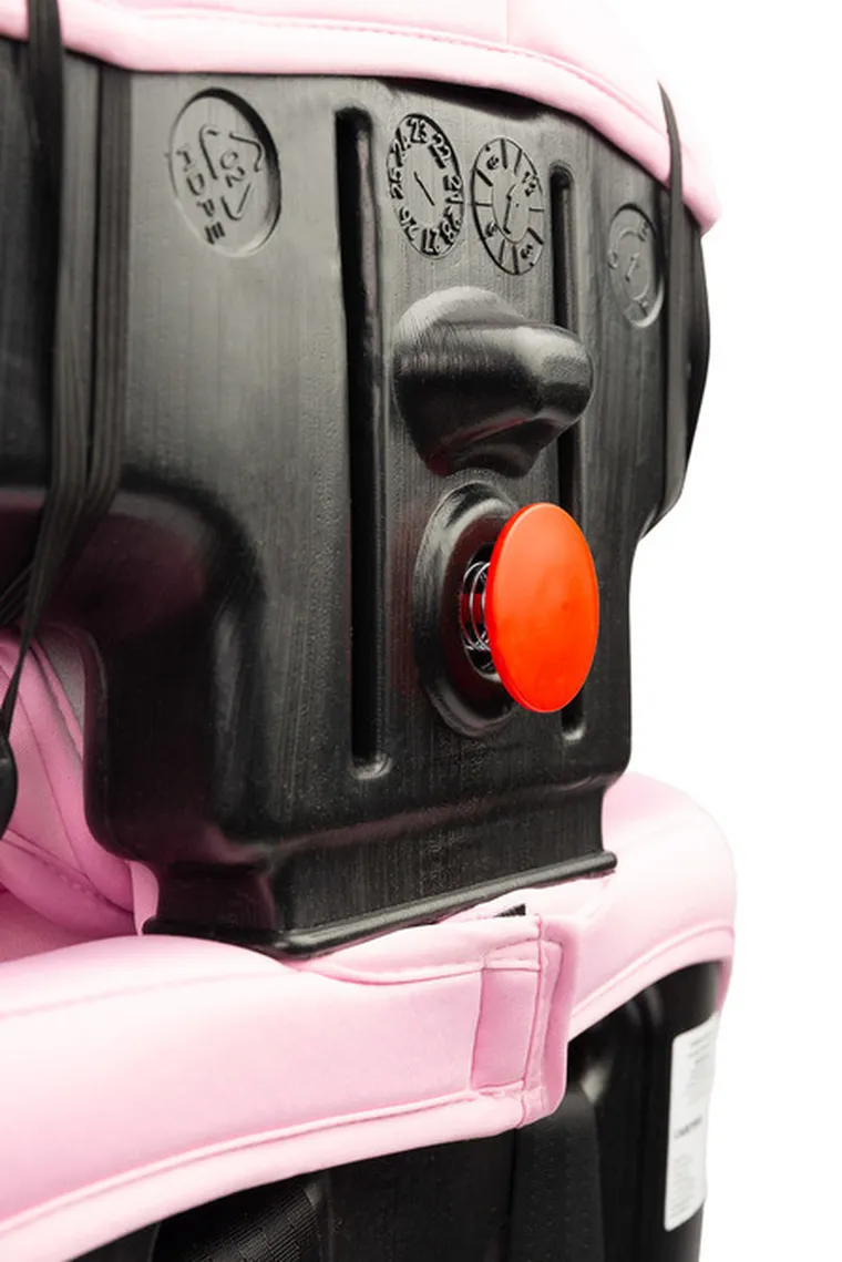 Caretero, Falcon i-Size, scaun auto, roz, 76-150 cm