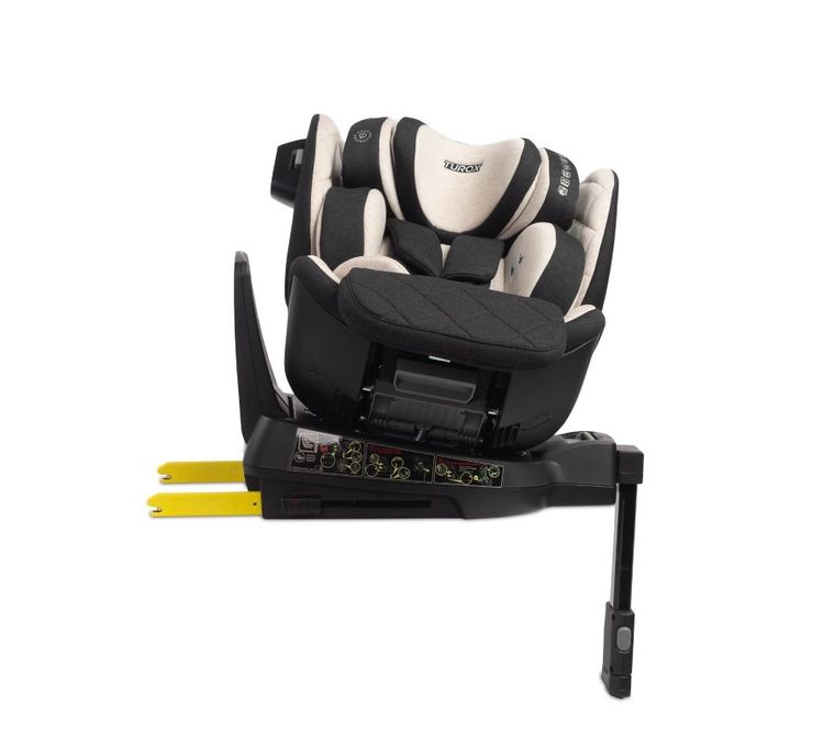 Caretero, Turox i-Size, scaun auto, 40-150 cm, Beige