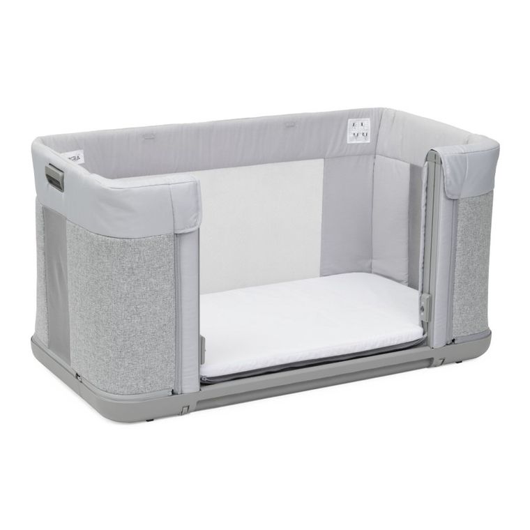 Chicco, Co-Sleeping Next2me, Forever, patut atasabil, Ash Grey