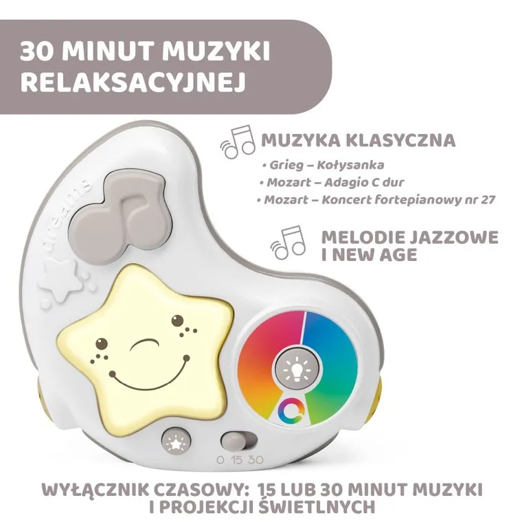 Chicco, First Dreams, Enjoy colors, covoras pentru copii, 3 in 1, bej