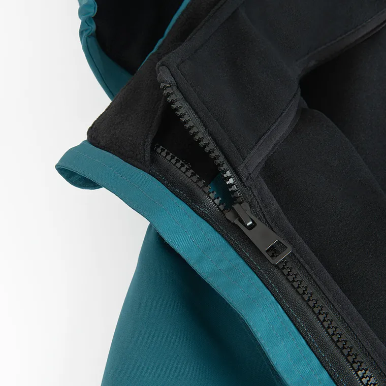 Cool Club, Geaca de ploaie cu gluga pentru baieti, 3in1, Bluza polar cu fermoar, mix