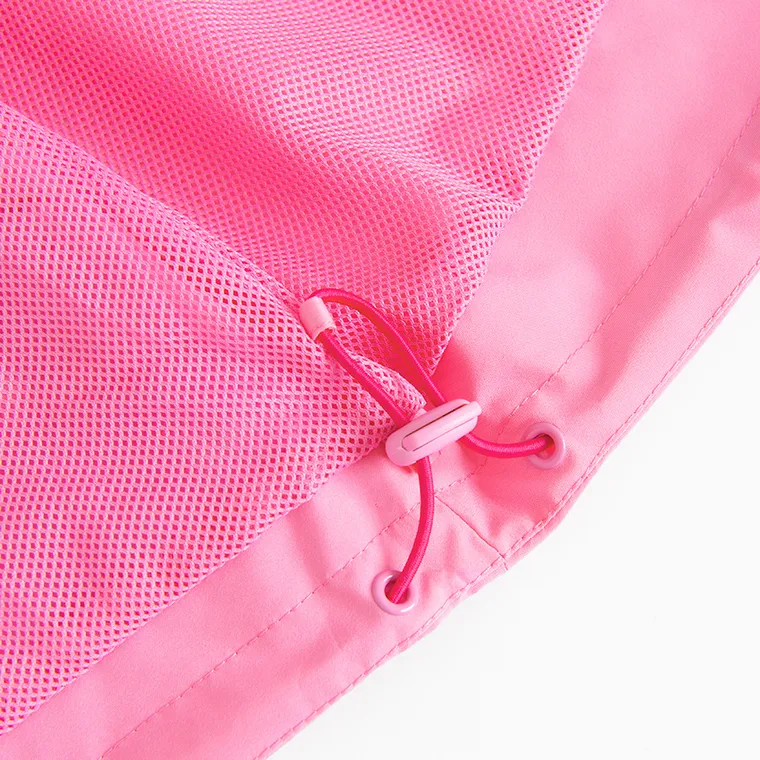 Cool Club, Geaca de ploaie cu gluga pentru fete, roz