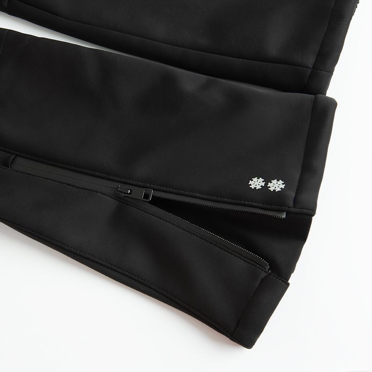 Cool Club, Pantaloni de schi impermeabil softshell pentru fete, negru