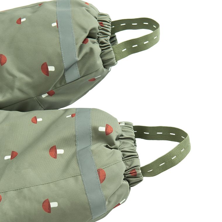 Cool Club, Salopeta cu gluga pentru baieti, calduroasa, verde