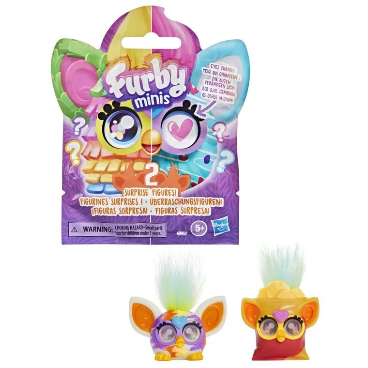 Furby Mini, pachet de 2 figurine surprize, 1 buc.