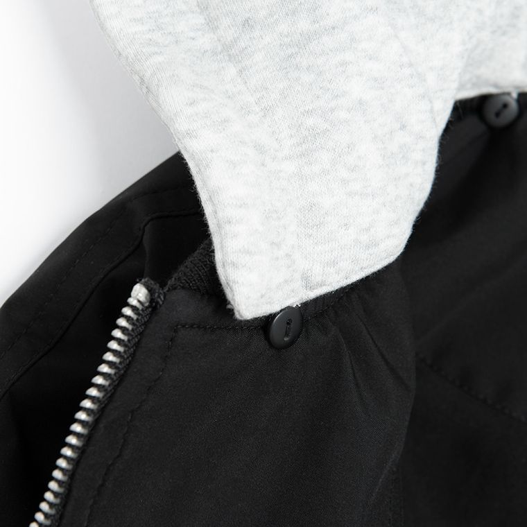 Geaca de tranzitie bomber cu gluga detasabila unisex NOWEAR