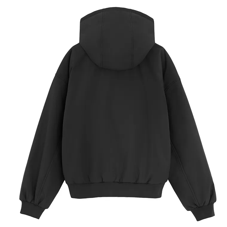 Geaca de tranzitie oversize cu gluga NOWEAR