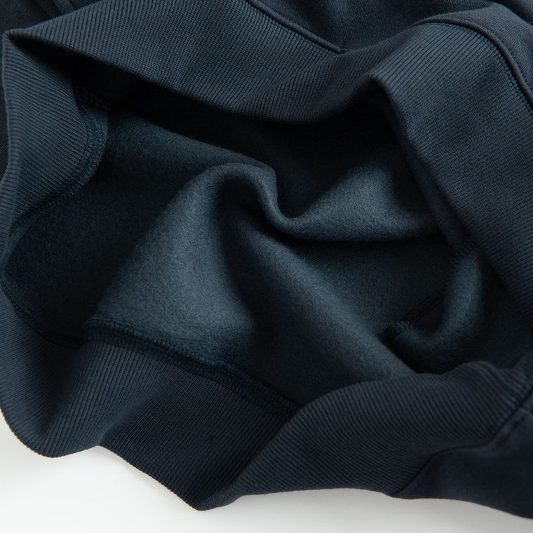 Hanorac basic bleumarin cu croiala oversize NOWEAR