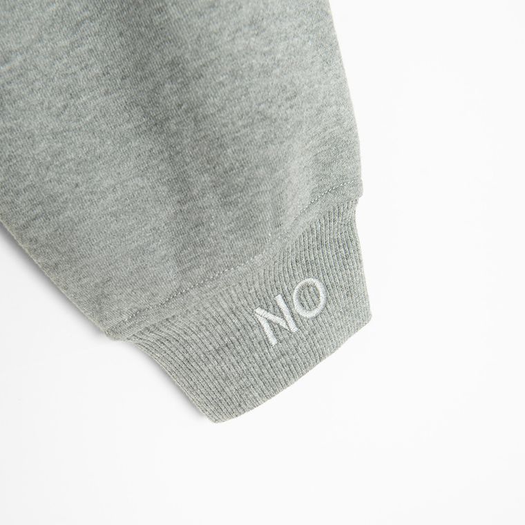 Hanorac gri cu croiala oversize NOWEAR