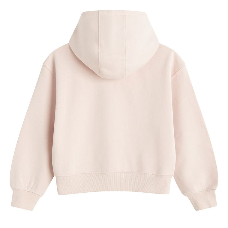 Hanorac oversize cu croiala scurta NOWEAR