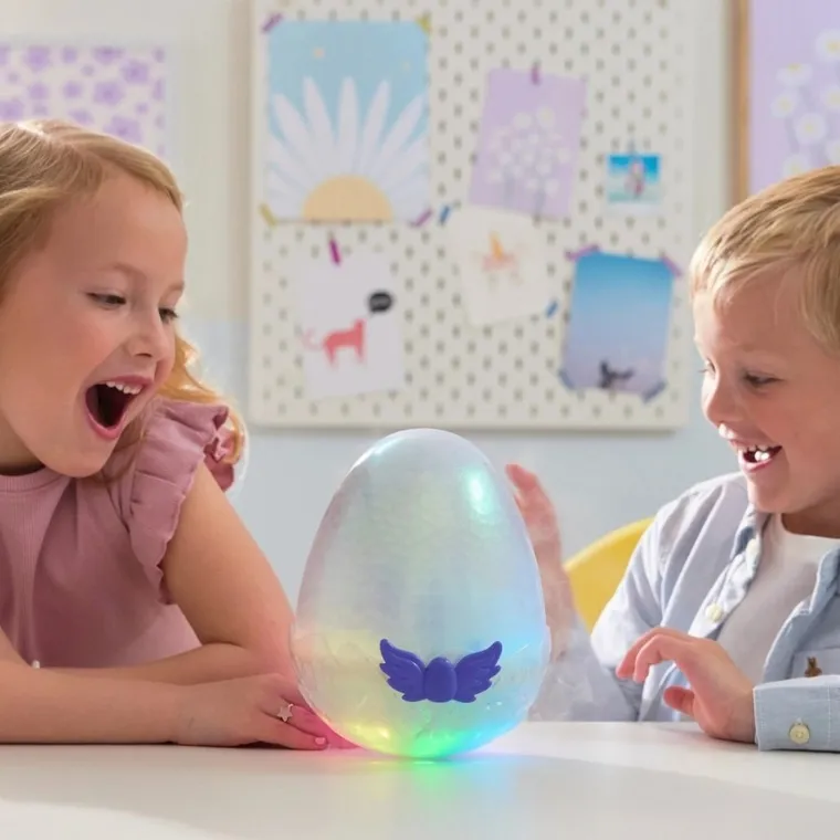 Hatchimals, Mystery Hatch, Draggle, jucarie de plus interactiva