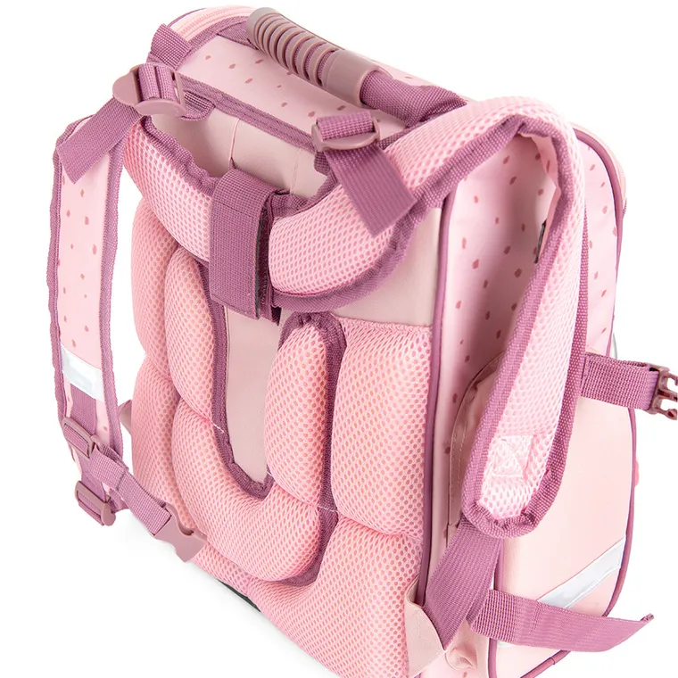 Kayokki, ghiozdan, roz, pisica