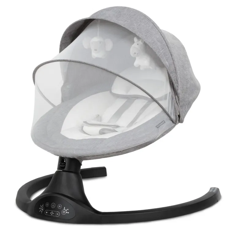 Kidwell, Luxi, Scaun electric pentru bebelusi, 2in1, dark melange/black