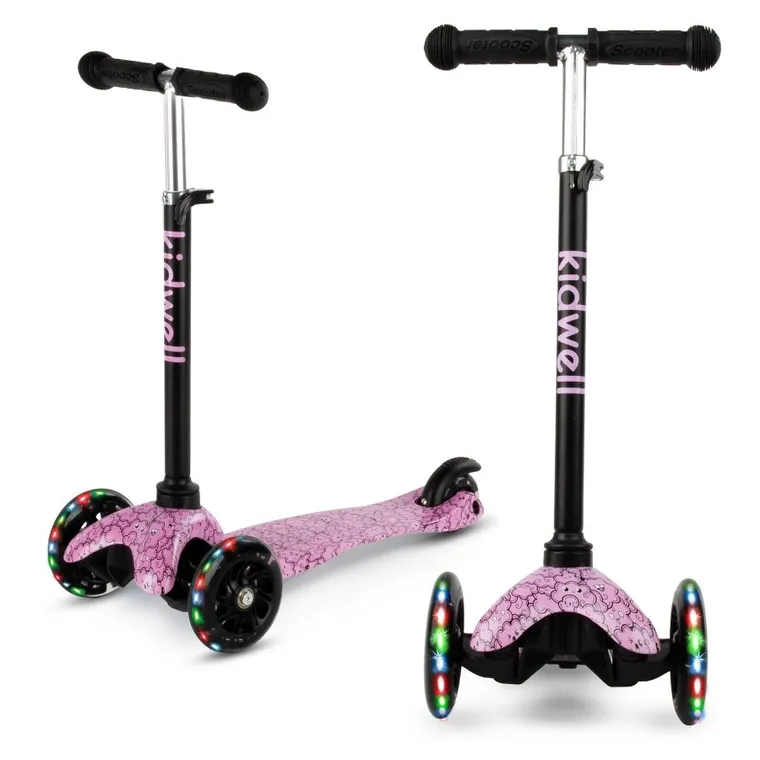 Kidwell, Uno, trotineta cu 3 roti, clouds