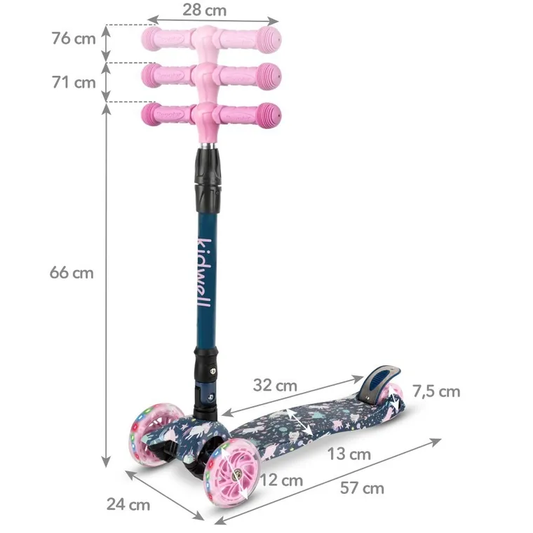 Kidwell, Vento Magic, trotineta cu 3 roti