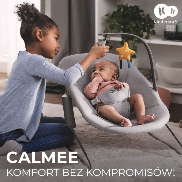Kinderkraft, Calmee, sezlongul, Happy Shapes