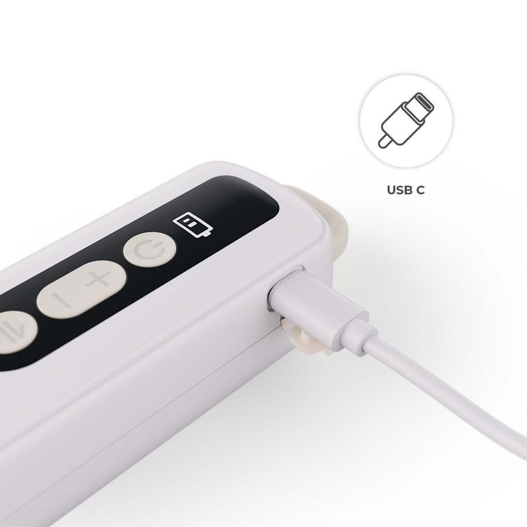 Kinderkraft, Hands-Free, pompa electrica dubla pentru san GentleFlow, Gold