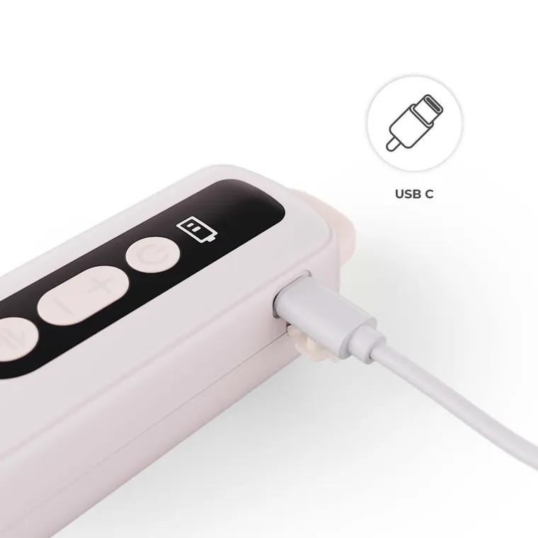 Kinderkraft, Hands-Free, pompa electrica dubla pentru san GentleFlow, Pink