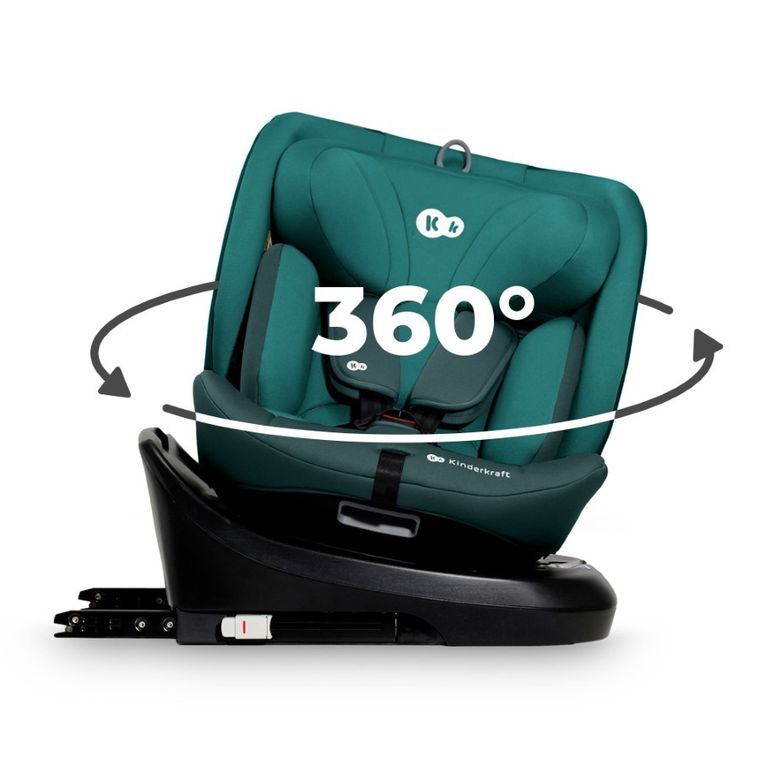 Kinderkraft, I-Grow, scaun auto, 40-150 cm, Green