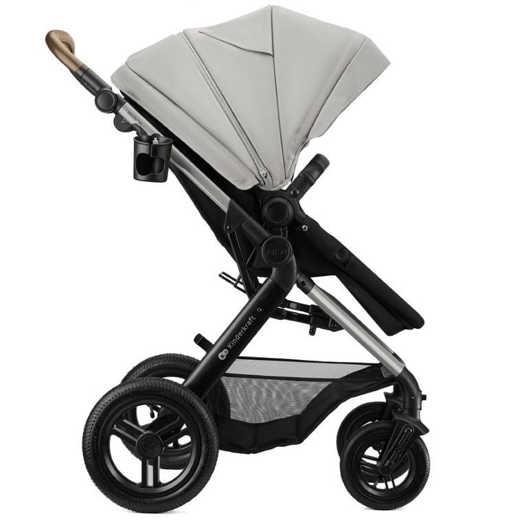 Kinderkraft, Moov 2 XL Air, carucior multifunctional, Moonlight Grey
