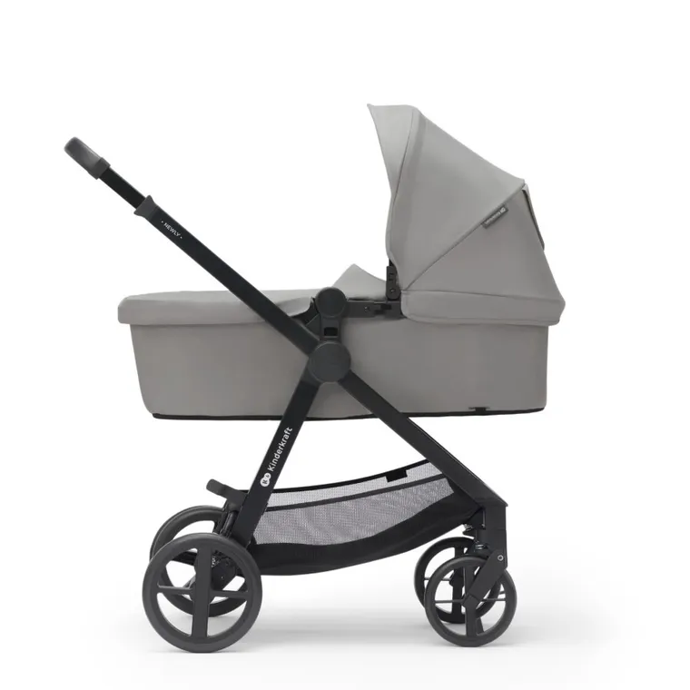 Kinderkraft, Newly 3in1 Mink Pro, carucior multifunctional 3in1, Moonlight Grey