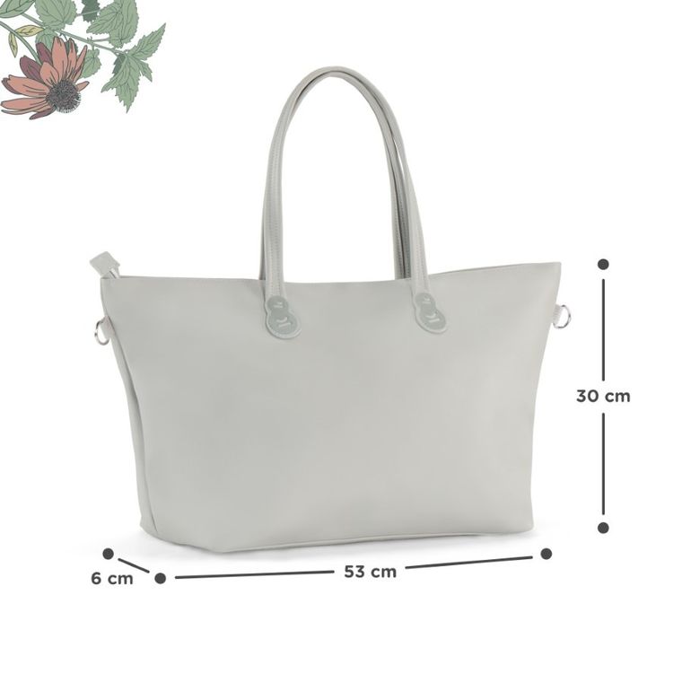 Kinderkraft, Treasurebag, geanta pentru carucior, Light Grey