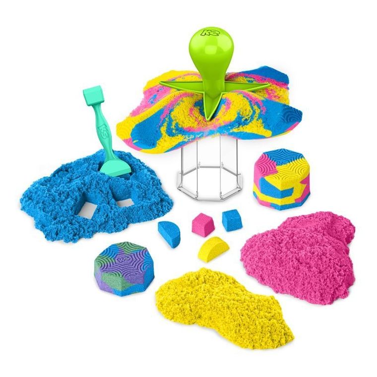 Kinetic Sand, Squish n' Create, nisip kinetic, set creativ