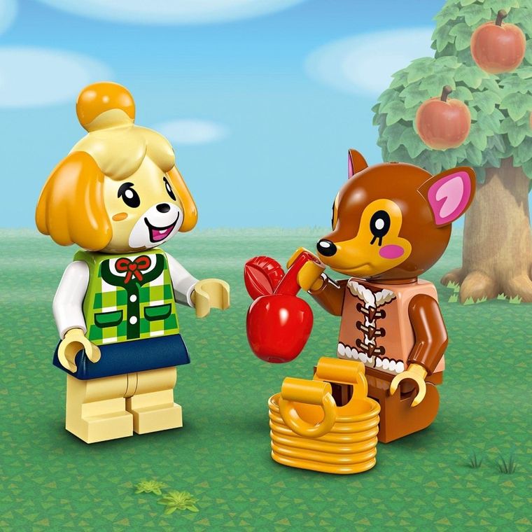 LEGO Animal Crossing, Isabelle vine in vizita, 77049