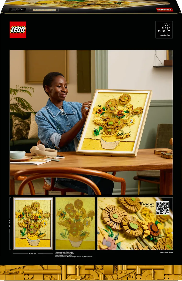 LEGO ART, Vincent van Gogh - Floarea-soarelui, 31215