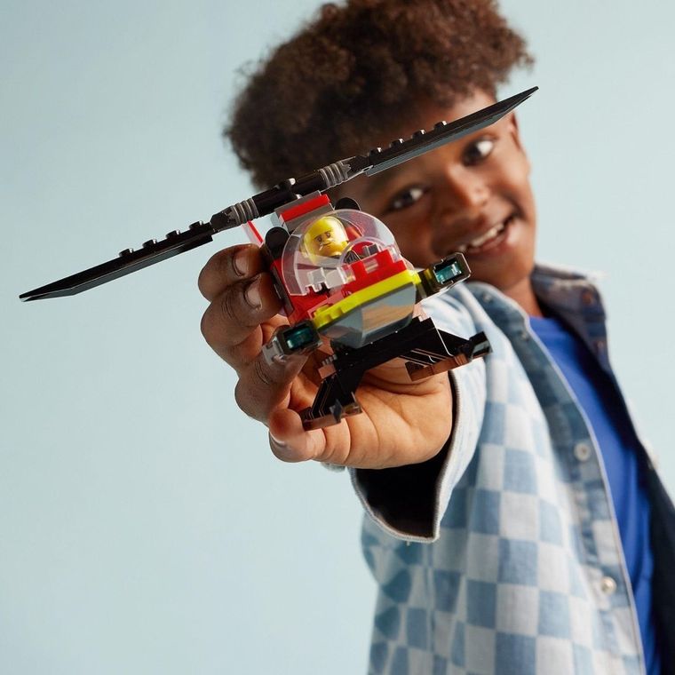 LEGO City, Elicopter de pompieri, 60411