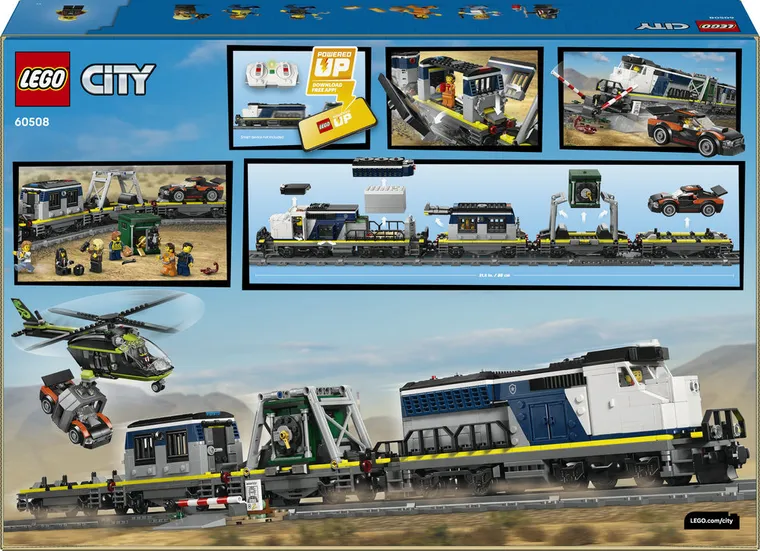 LEGO City, Jaf in trenul politiei, 60508
