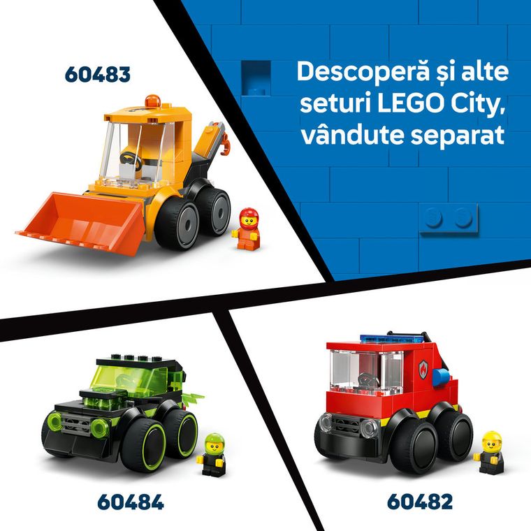 LEGO City, Vehicule - Camioneta de politie, 60481
