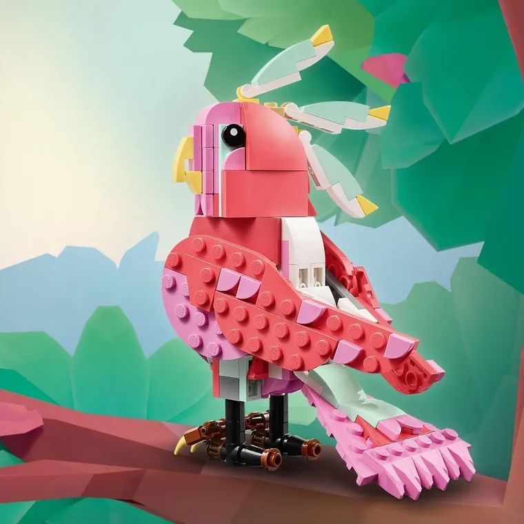 LEGO Creator, Animale salbatice: Flamingo roz, 31170