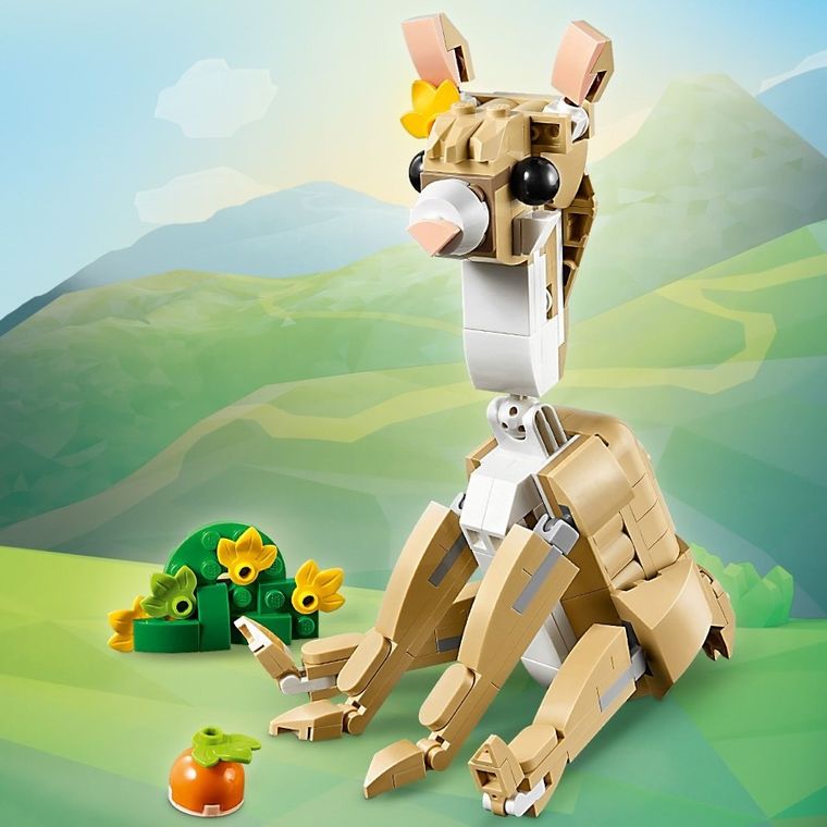 LEGO Creator, Iepuras dragalas, 31162