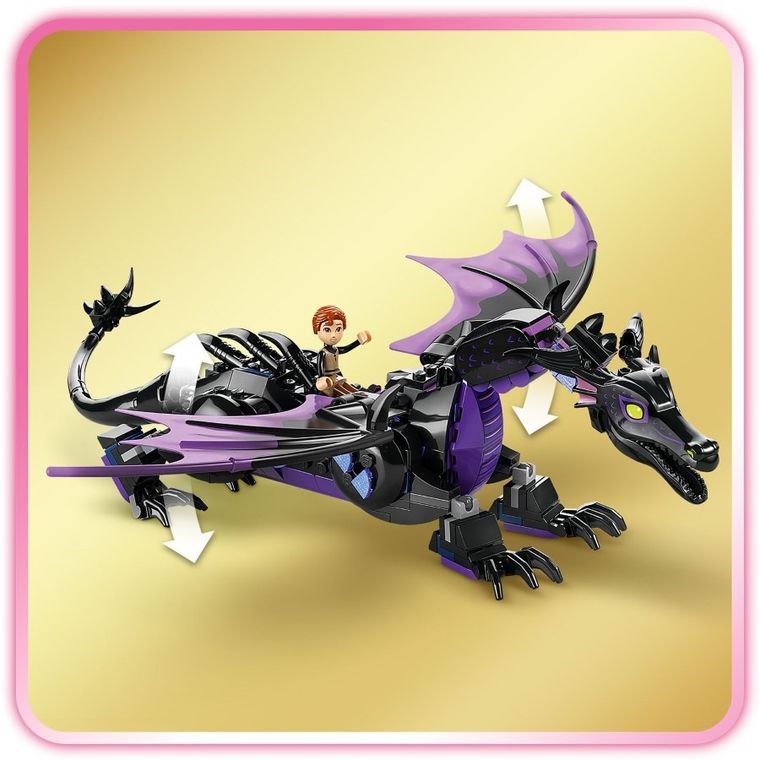 LEGO Disney Princess, Maleficent sub forma de dragon, 43240