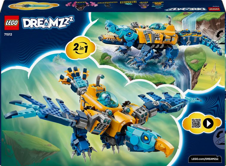 LEGO DREAMZzz, Submarin crocodil, 71512