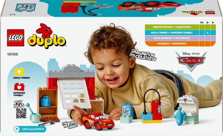 LEGO DUPLO Disney, Vizita lui McQueen la garajul lui Doc, 10456