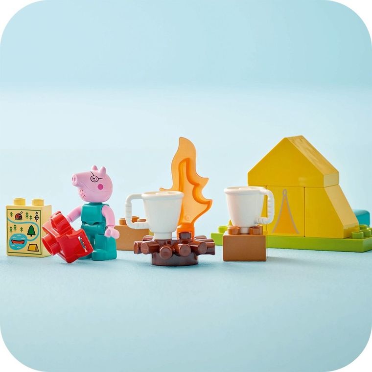 LEGO DUPLO, Excursie cu cortul, 10452