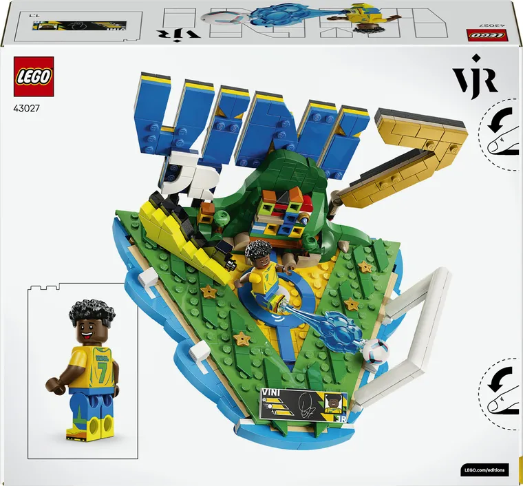 LEGO Editions Football, Vini Jr. - Momente importante din fotbal, 43027