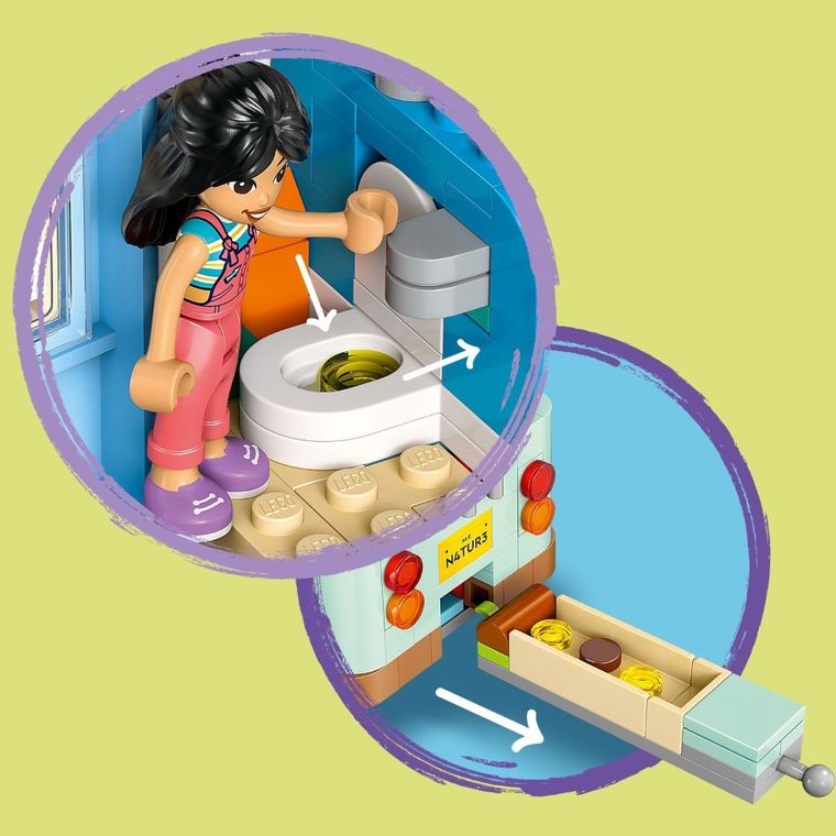 LEGO Friends, Aventura in rulota cu prietenii, 42663
