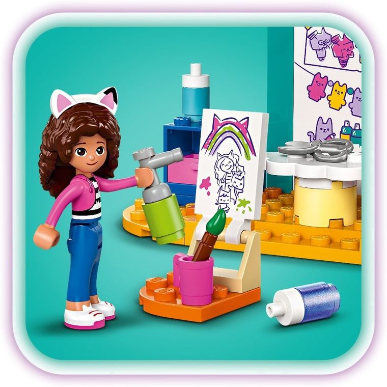 LEGO Gabby's Dollhouse, Creatii mestesugite cu Bebe Cutiuta, 10795