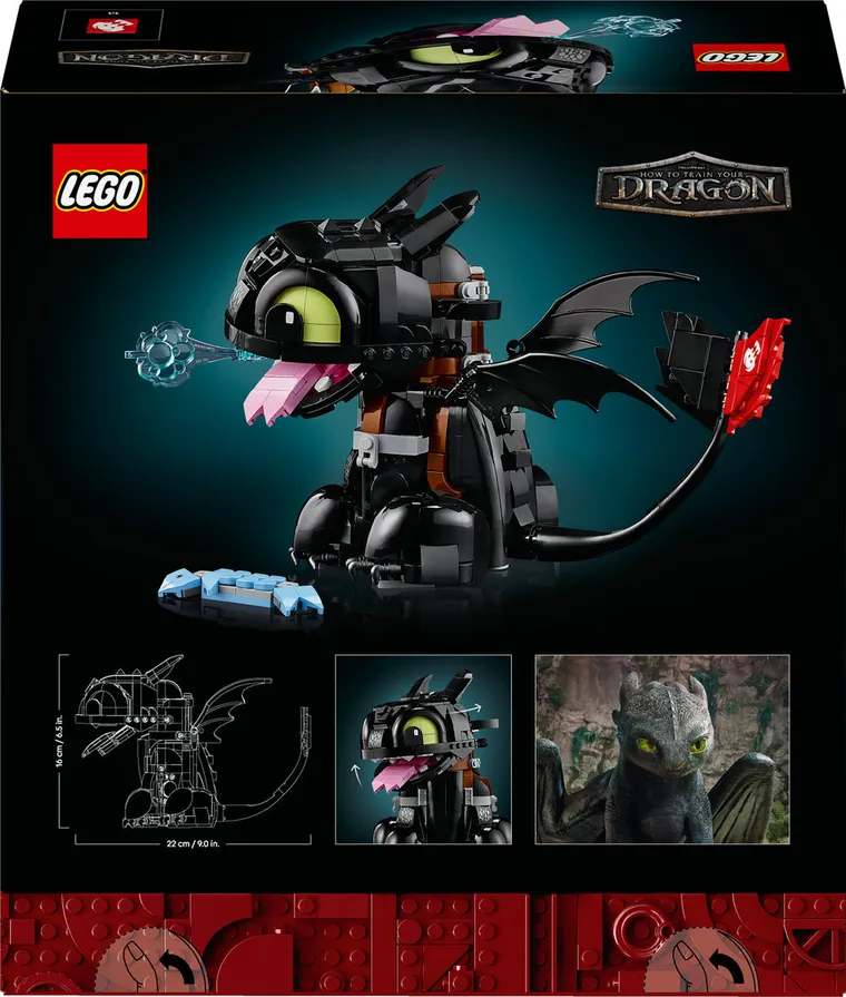 LEGO Icons, Cum sa iti dresezi dragonul: Stirbul, 10375