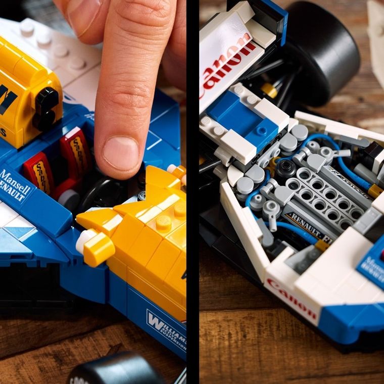 LEGO Icons, Williams Racing FW14B si Nigel Mansell, 10353