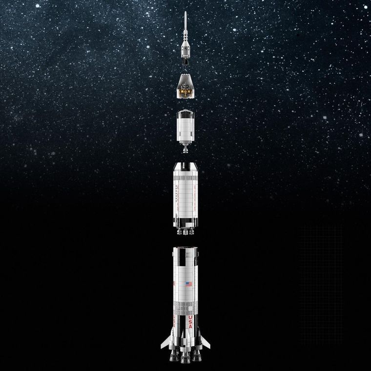 LEGO Ideas, NASA Apollo Saturn V, 92176