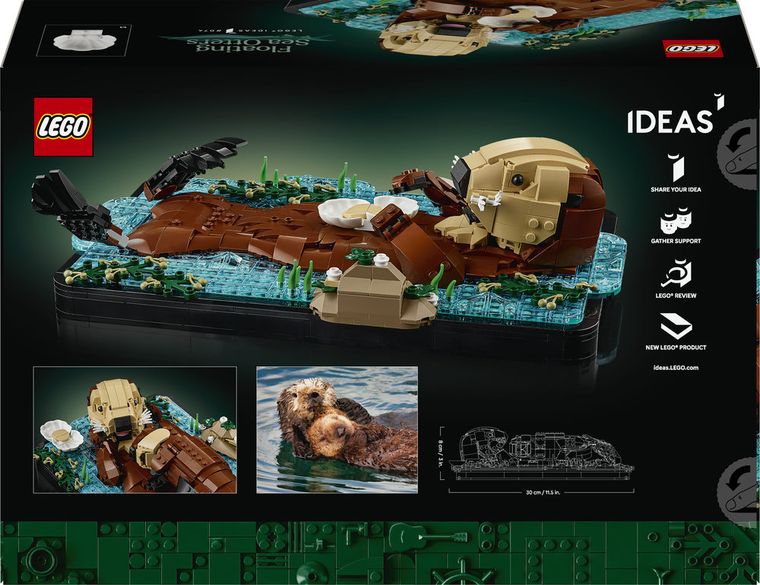 LEGO Ideas, Vidre plutind pe apa, 21366