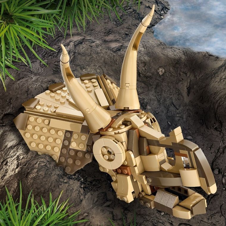 LEGO Jurassic World, Fosile de dinozaur: craniu de Triceratops, 76969