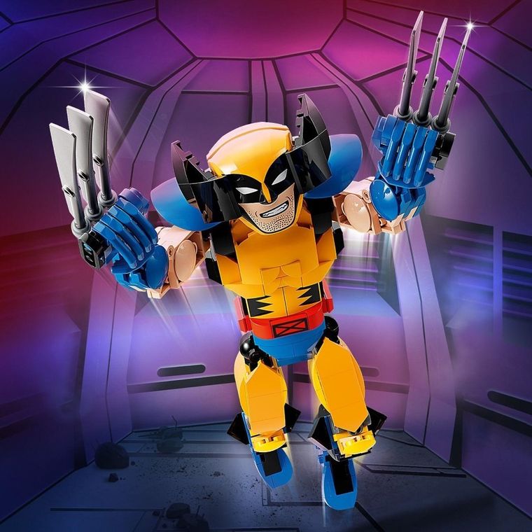 LEGO Marvel, Figurina de constructie Wolverine, 76257