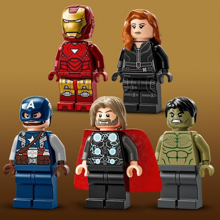 LEGO Marvel, Sigla si minifigurine MARVEL, 76313